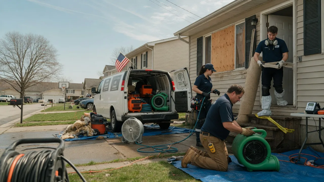 Water Damage Restoration in Floyd, IA near me